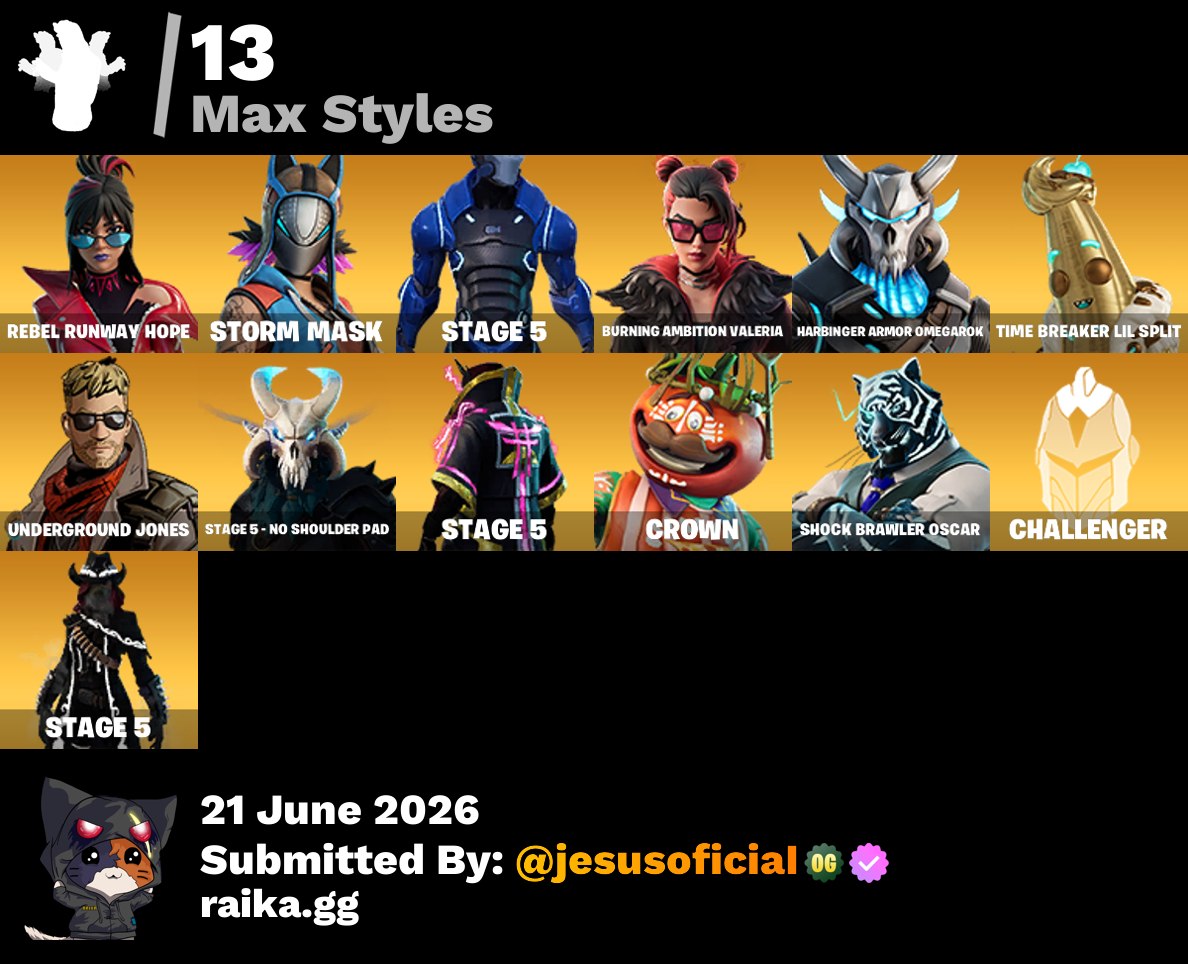 95 SKINS COMBO TWITCH PRIME + GALAXY + TOMA LA L + STW OG