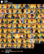 243 SKINS BLUE SQUIRES + TOMA LA L + RISA DE BURRO