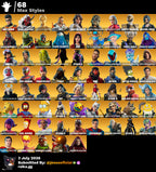 216 SKINS THE REAPER + TOMA LA L + STW OG