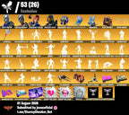 249 SKINS BLUE SQUIRES + TOMA LA L + RISA DE BURRO