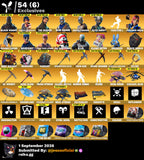 90 SKINS BLACK KNIGHT + TOMA LA L + STW OG