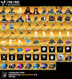 216 SKINS THE REAPER + TOMA LA L + STW OG