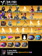 116 SKINS THE REAPER + IKONIK + TOMA LA L + PALITO DE PEZ