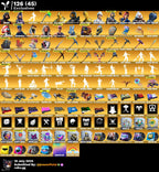 405 SKINS TOMA LA L + IKONIK + PICO MINTY + HACHA DE KRATOS + STW OG