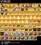 165 SKINS TRAVIS SCOTT + HACHA DE KRATOS + GOLD MIDAS