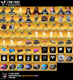 216 SKINS THE REAPER + TOMA LA L + STW OG