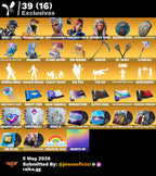 183 SKINS ANSOKA TANO + CAMPEONA DE RECONOCIMIENTO + OCEANIC CAMOUFLAGE