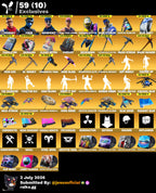 56 SKINS FIXER + JUSTICIA NARANJA + STW OG