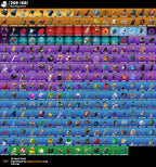 208 SKINS PICO MINTY + RISA DE BURRO + JUSTICIA NARANJA