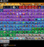 208 SKINS PICO MINTY + RISA DE BURRO + JUSTICIA NARANJA