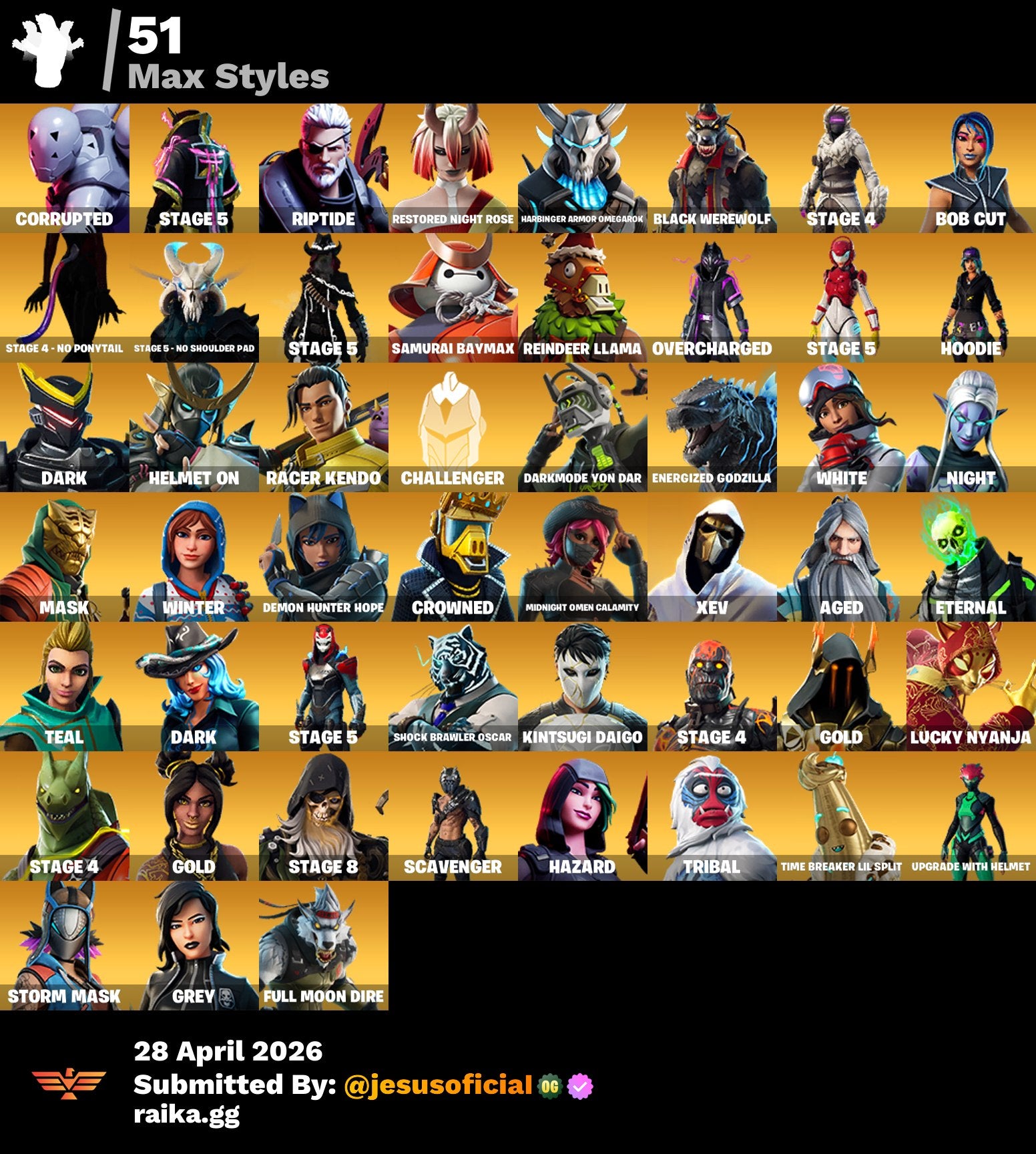 208 SKINS PICO MINTY + RISA DE BURRO + JUSTICIA NARANJA