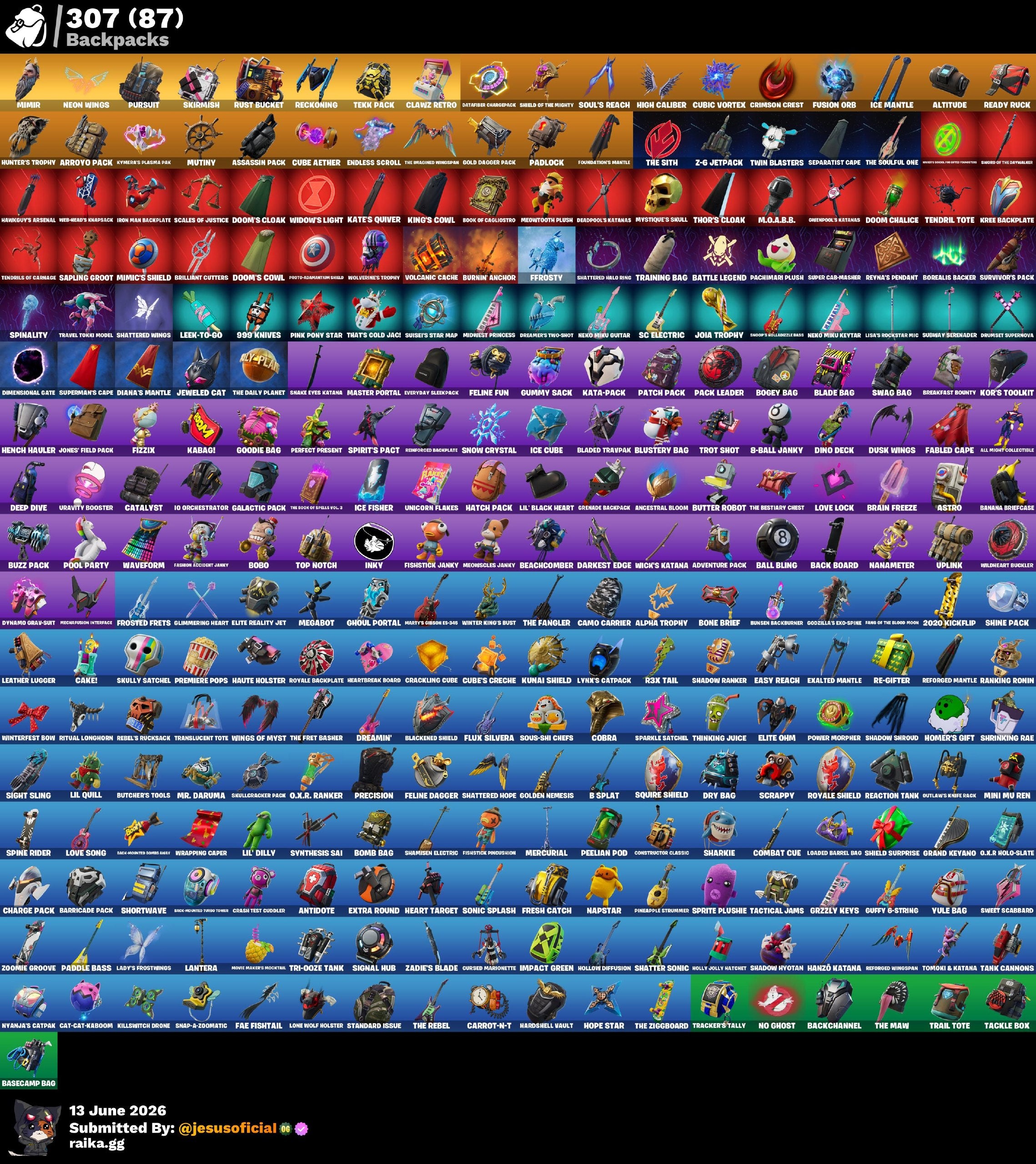 275 SKINS BLUE SQUIRES + TOMA LA L + HACHA DE KRATOS + STW OG